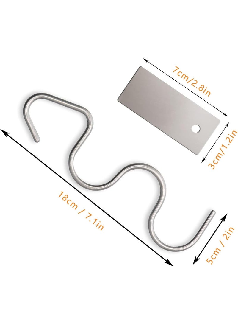 خلاط زبدة الفول السوداني من الفولاذ المقاوم للصدأ - يستخدم لتحريك مجموعة متنوعة من زبدة المكسرات في الجرار ، وخلط بسهولة الفول السوداني وزبدة اللوز وأكثر من ذلك لإنشاء أنواع زبدة المكسرات اللذيذة - Image 3
